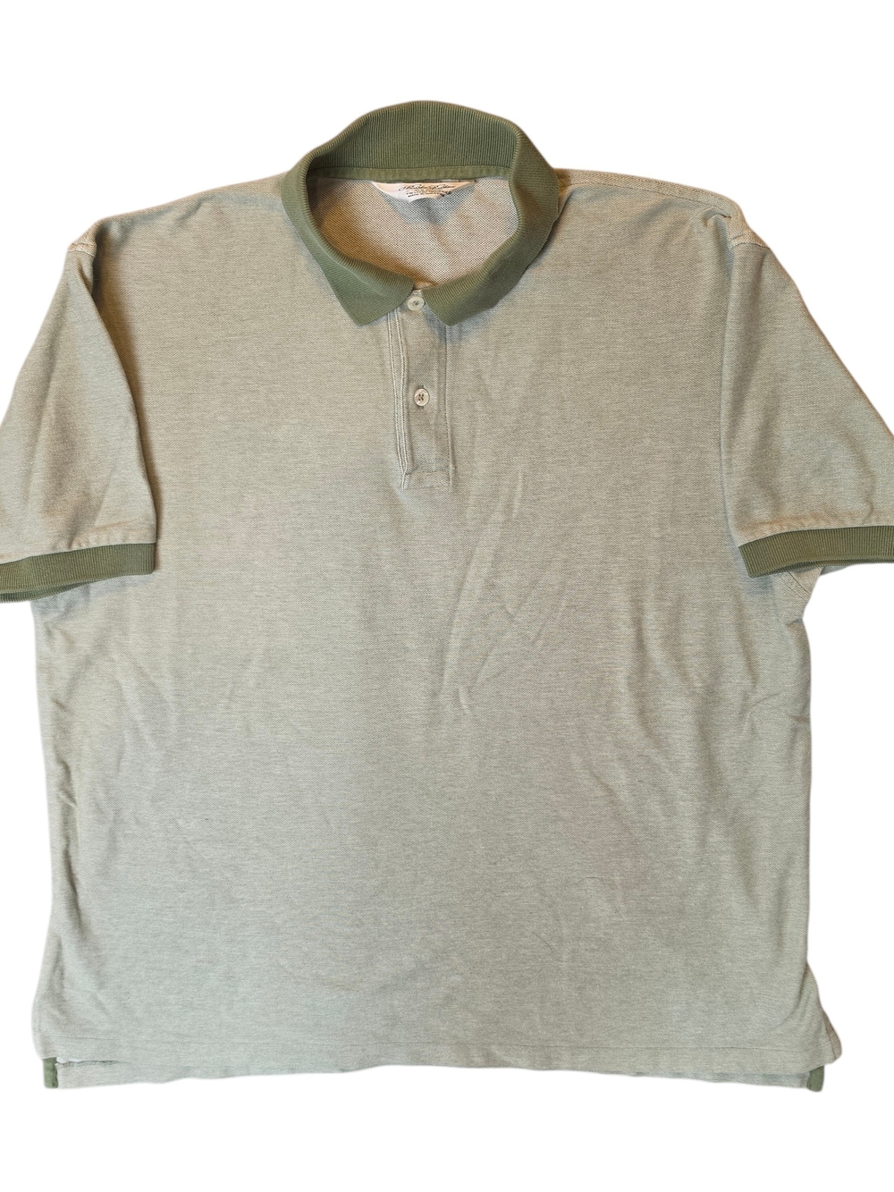 Brooks Brothers Men's Polo Medium Light Olive Preppy Sporty Classic Travel